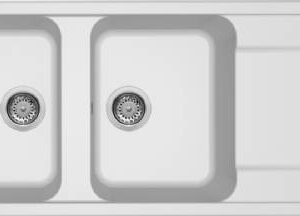 Lavello Ellecci Life 500 a Due Vasche con Gocciolatoio