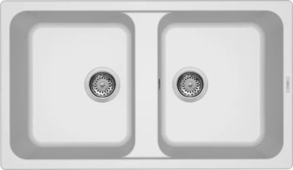 Lavello Fragranite 2 Vasche Incasso con Gocciolatoio Larghezza 86 cm