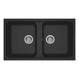 Lavello 86x50 Ellecci Nero