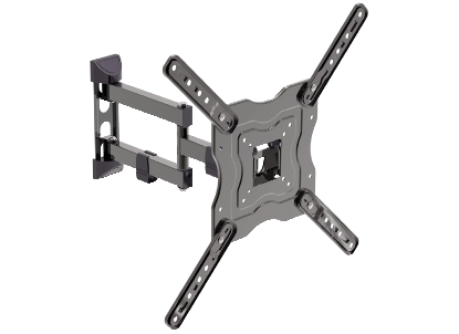 Supporto universale per flat-tv 23"-42" - kg 20 - 2 bracci - 3 snodi - con livel