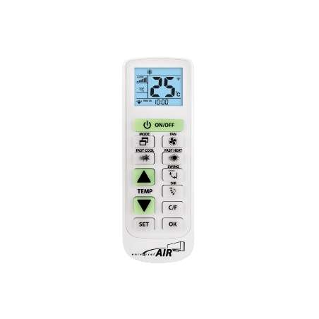 Telecomando universale per climatizzatori con display retroilluminato